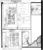 Fractional Township 38 N., Ranges 19 and 20 W., Webster, Siren, Falun - Left, Burnett County 1915 Microfilm